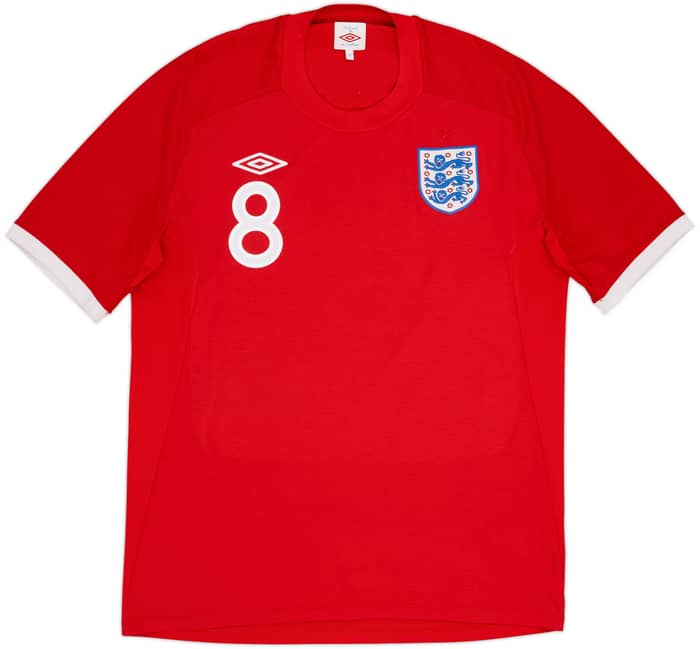 2010-11 England Away Shirt Lampard #8 - 10/10 - (L)