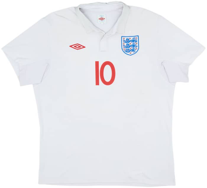 2009-10 England Home Shirt Rooney #10 - 5/10 - (L)