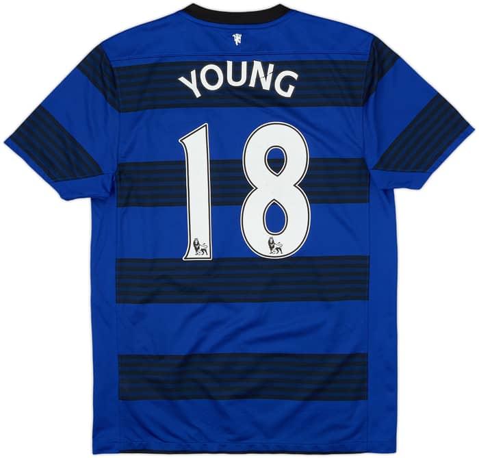 2011-13 Manchester United Away Shirt Young #18 - 5/10 - (M)