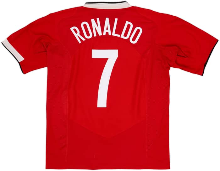 2004-06 Manchester United Home Shirt Ronaldo #7 - 7/10 - (L)