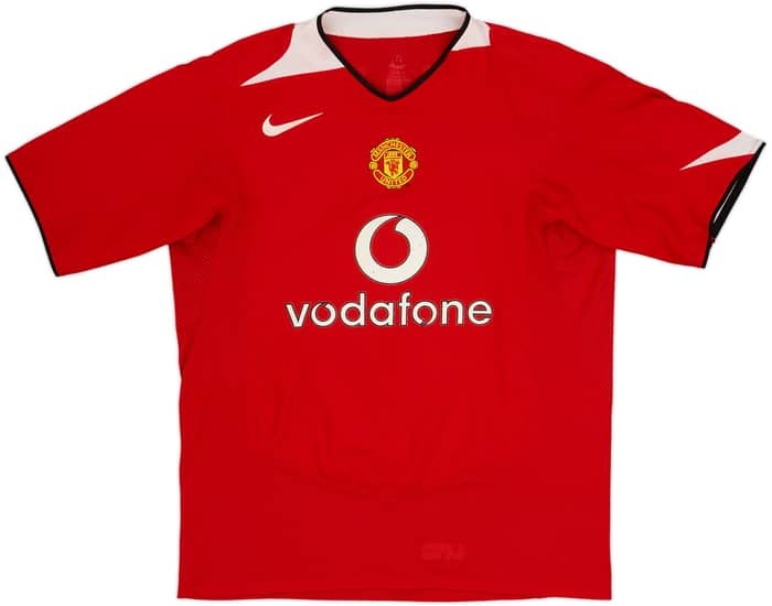2004-06 Manchester United Home Shirt Ronaldo #7 - 7/10 - (L)