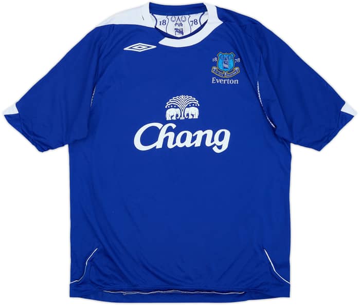2006-07 Everton Home Shirt Osman #21 - 7/10 - (L)