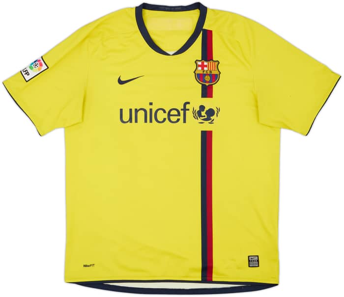 2008-10 Barcelona Away Shirt Ibrahimovic #9 - 5/10 - (L)