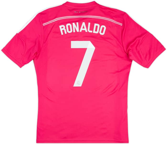 2014-15 Real Madrid Away Shirt Ronaldo #7 - 8/10 - (L)