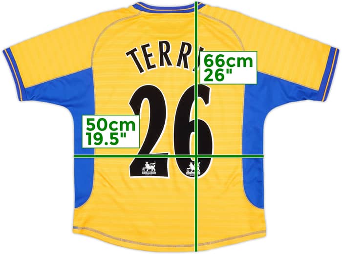 2000-01 Chelsea Away Shirt Terry #26 - 7/10 - (Y)