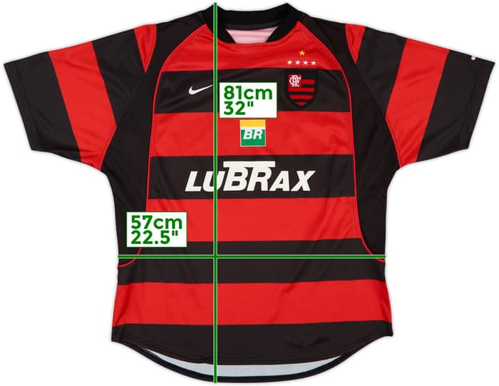 2002-04 Flamengo Home Shirt - 9/10 - (XXL)