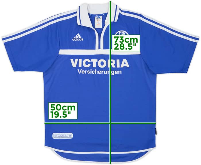 2000-01 Schalke Home Shirt - 8/10 - (S)