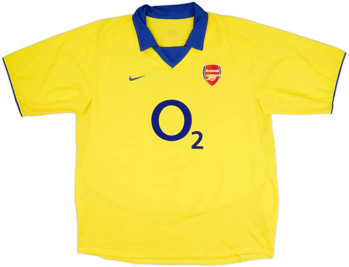 2003-05 Arsenal Away Shirt Henry #14 - 8/10 - (XXL)
