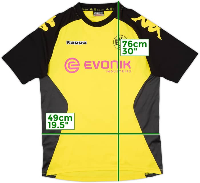 2009-10 Borussia Dortmund Kappa Training Shirt - 7/10 - (M)