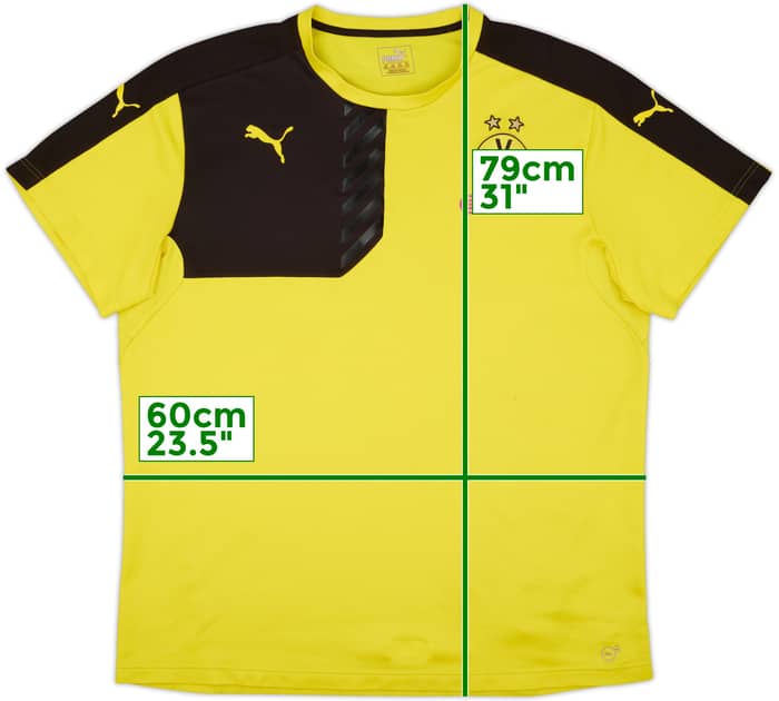 2015-16 Borussia Dortmund Puma Training Shirt - 7/10 - (3XL)