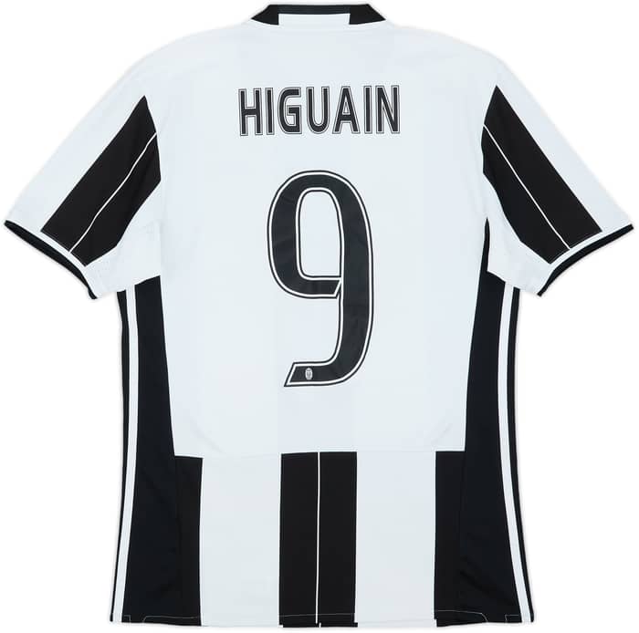 2016-17 Juventus Home Shirt Higuain #9 - 6/10 - (S)