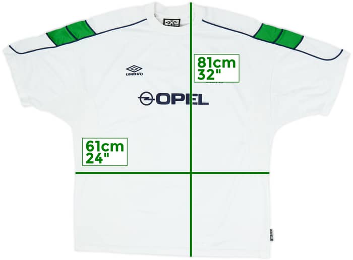 2000 Ireland Away Shirt - 8/10 - (XXL)