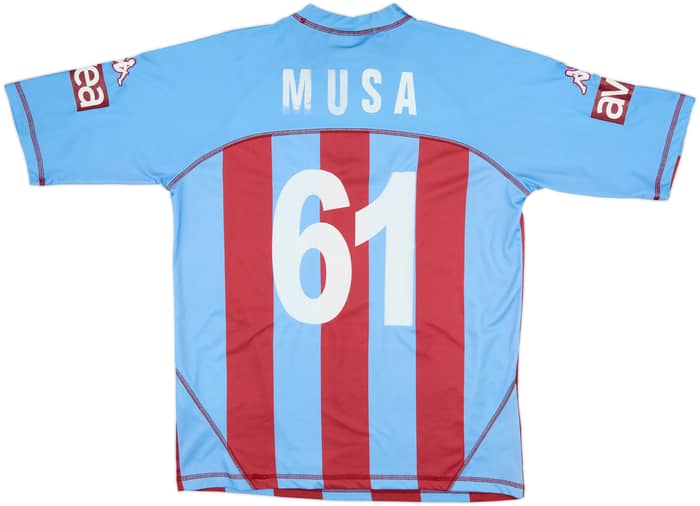 2004-05 Trabzonspor Home Shirt Musa #61 - 6/10 - (XXL)