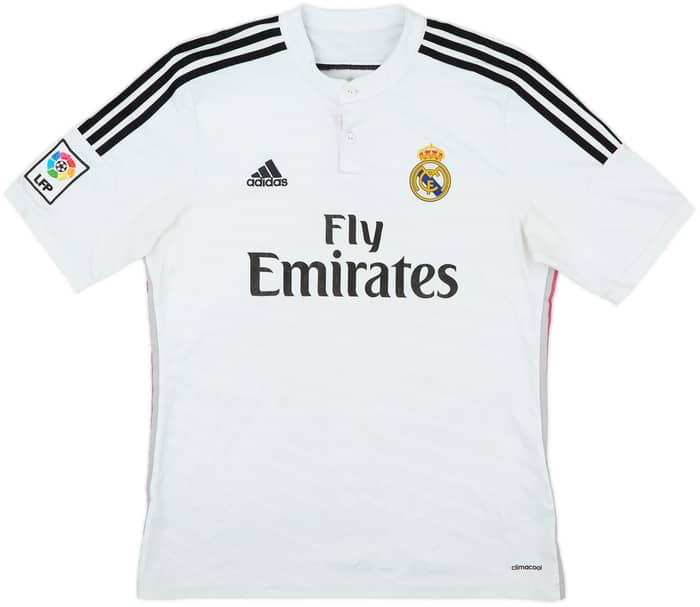 2014-15 Real Madrid Home Shirt James #10 - 6/10 - (L)