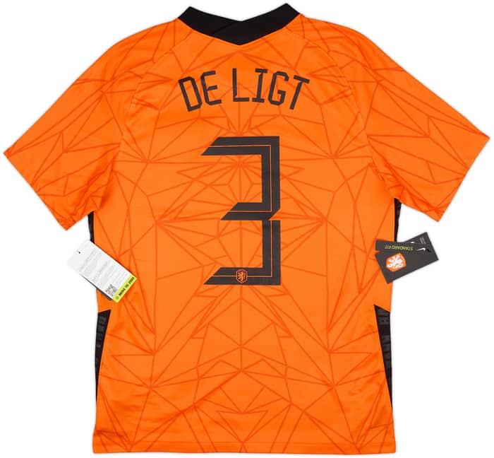 2020-21 Netherlands Home Shirt De Ligt #3 (M)