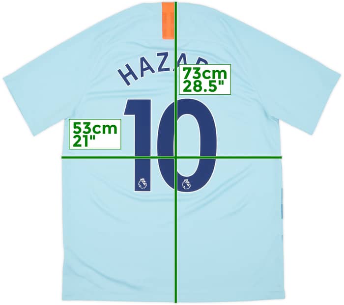 2018-19 Chelsea Third Shirt Hazard #10 - 8/10 - (L)
