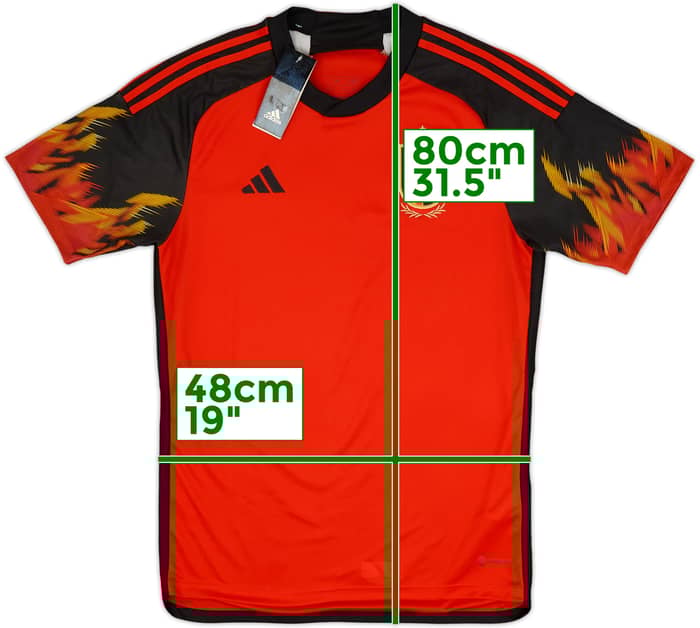 2022-23 Belgium Home Shirt (L)