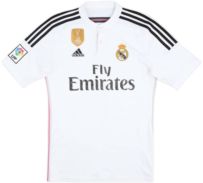 2014-15 Real Madrid Home Shirt James #10 - 6/10 - (S)