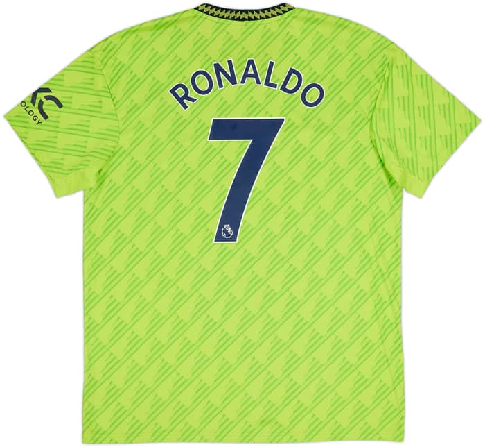 2022-23 Manchester United Third Shirt Ronaldo #7 - 8/10 - (XL)