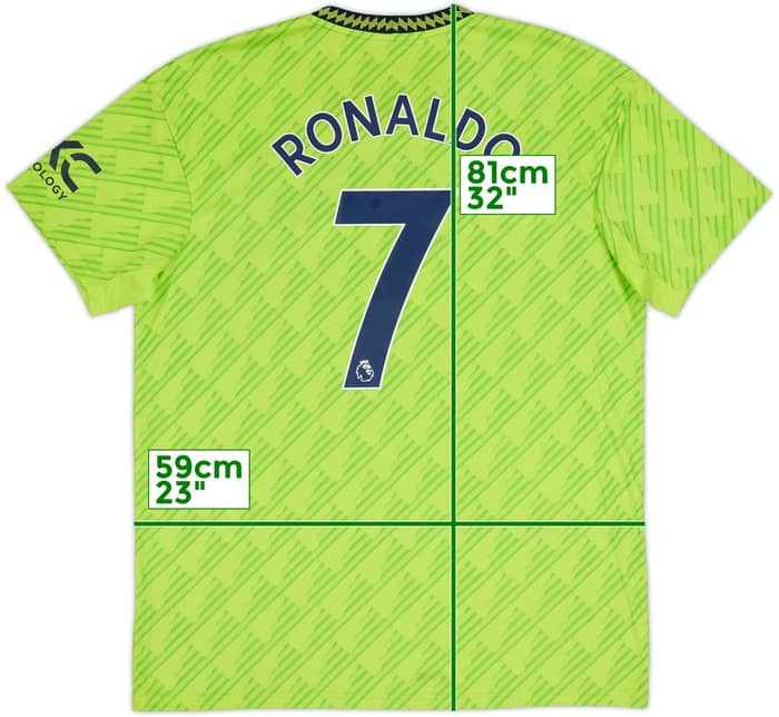 2022-23 Manchester United Third Shirt Ronaldo #7 - 8/10 - (XL)