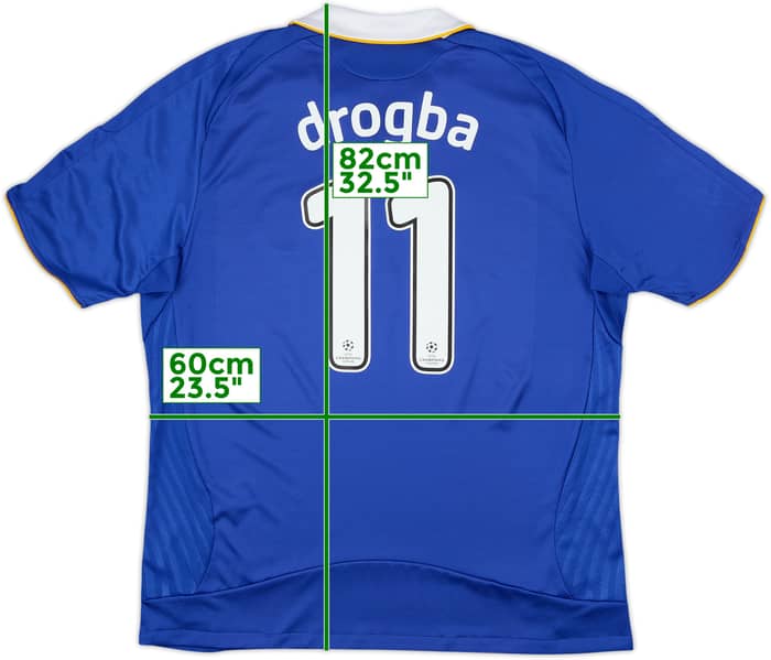 2008-09 Chelsea Home Shirt Drogba #11 - 8/10 - (XL)