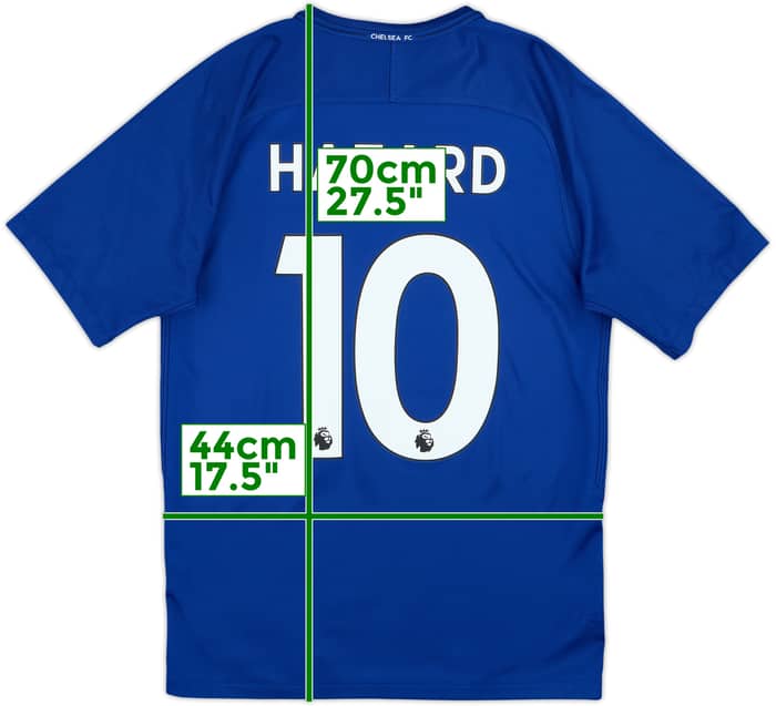 2017-18 Chelsea Home Shirt Hazard #10 - 7/10 - (S)