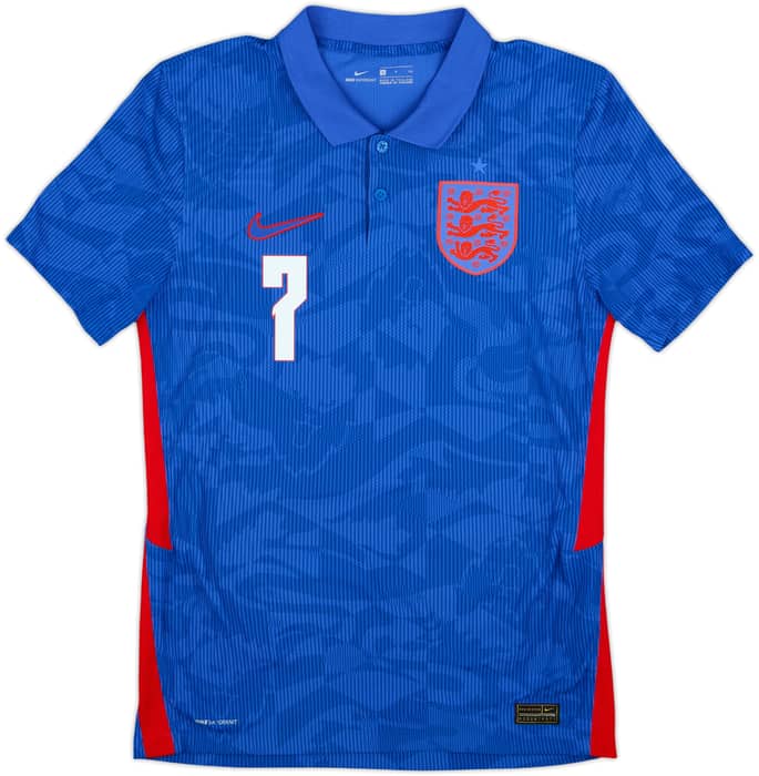 2020-21 England Authentic Away Shirt Grealish #7 - 10/10 - (S)