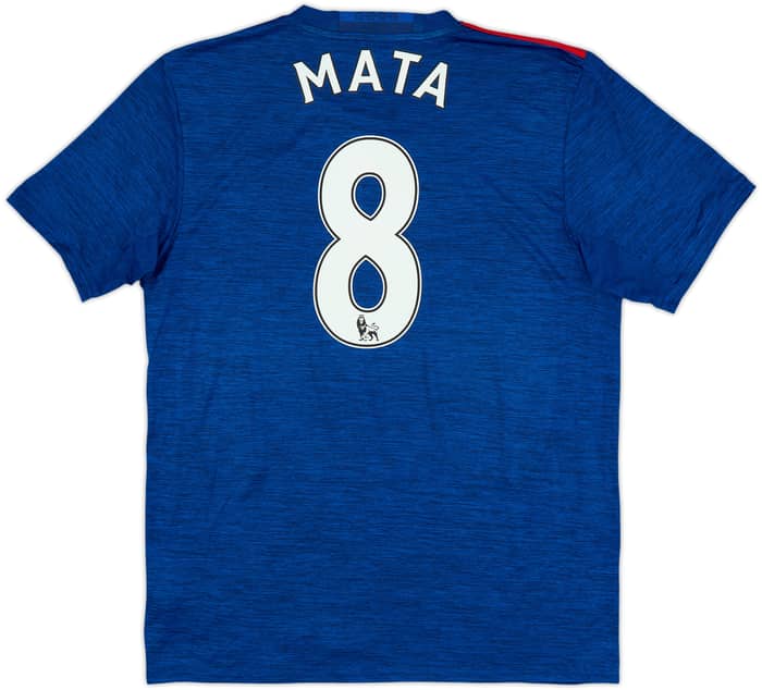 2016-17 Manchester United Away Shirt Mata #8 - 9/10 - (M)