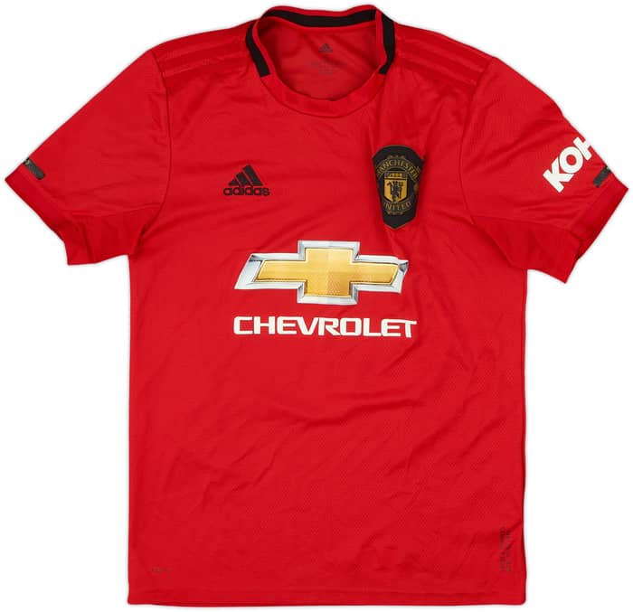 2019-20 Manchester United Home Shirt B.Fernandes #18 - 6/10 - (S)