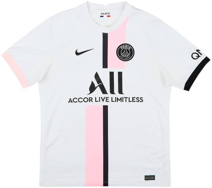 Camiseta de visitante del Paris Saint-Germain 2021-22 Mbappe #7 - 10/10 - (M)