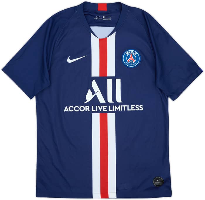 2019-20 Paris Saint-Germain Home Shirt Mbappe #7 - 8/10 - (M)