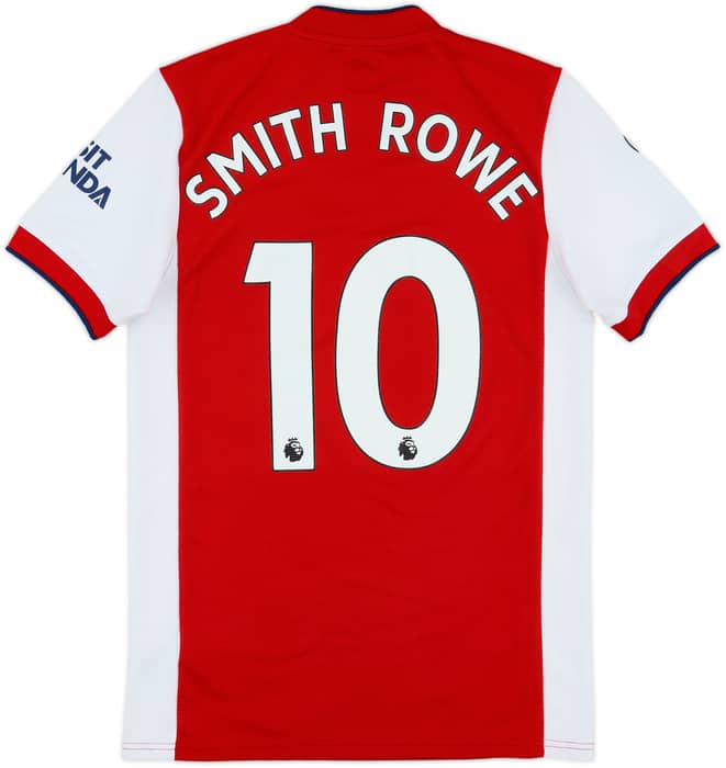 2021-22 Arsenal Home Shirt Smith Rowe #10 - 9/10 - (S)