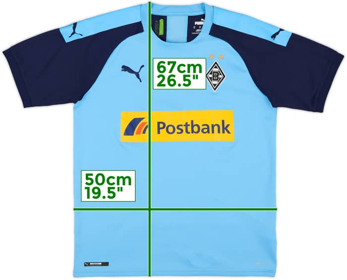 2019-20 Borussia Monchengladbach Away Shirt - 5/10 - (S)