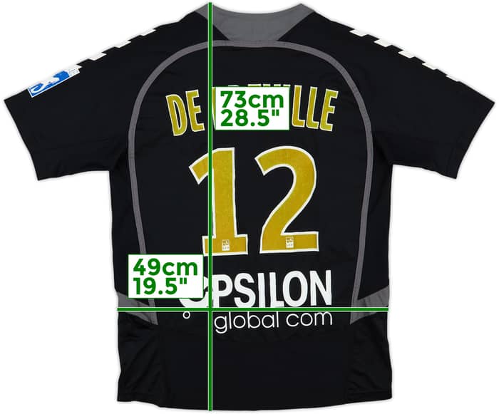 2013-14 Stade Reims Away Shirt De Preville #12 - 7/10 - (M)