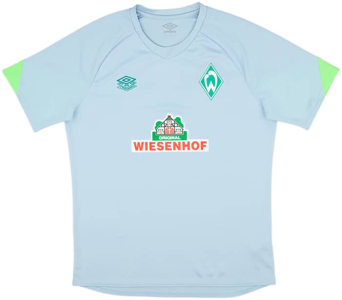 2018-19 Werder Bremen Player Issue Umbro Training Shirt - 9/10 - (L)