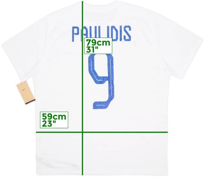 2023-24 Greece Third Shirt Pavlidis #9 (XXL)