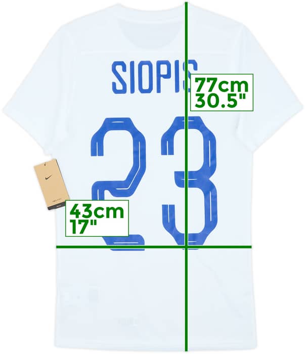 2023-24 Greece Third Shirt Siopis #23 (S)