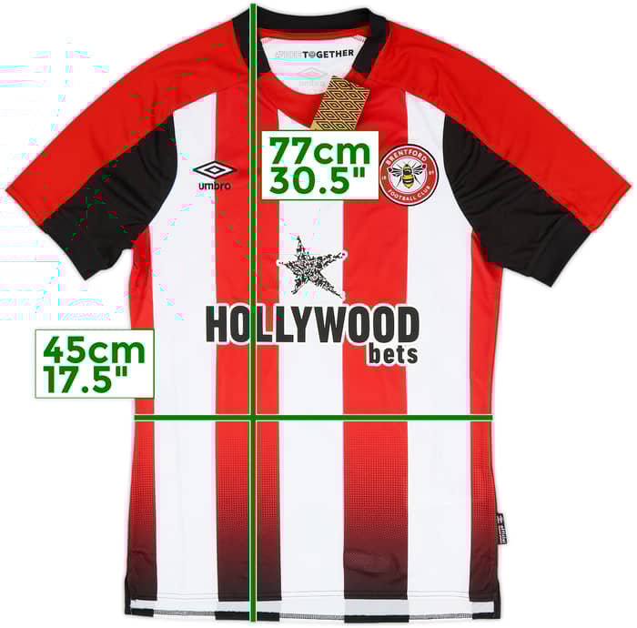 2023-25 Brentford Home Shirt (S)