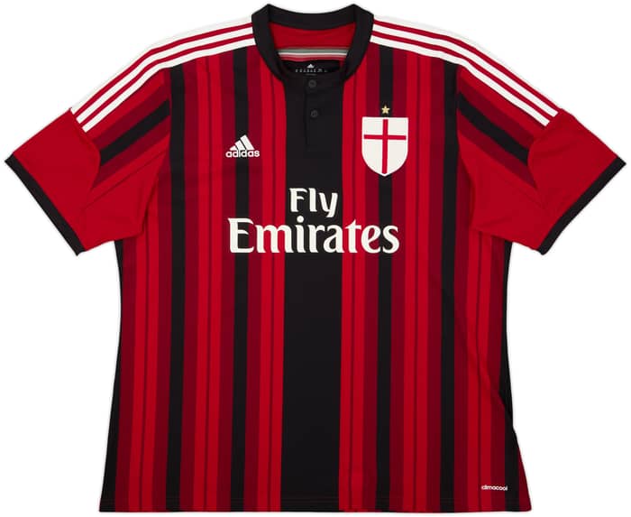 2014-15 AC Milan Home Shirt Honda #10 - 10/10 - (XXL)