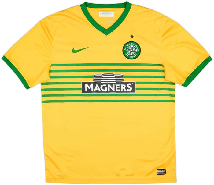 2013-14 Celtic Away Shirt Virgil #5 - 8/10 - (L)