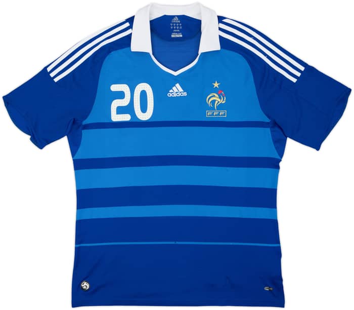 2008-09 France Home Shirt #20 - 8/10 - (XL)