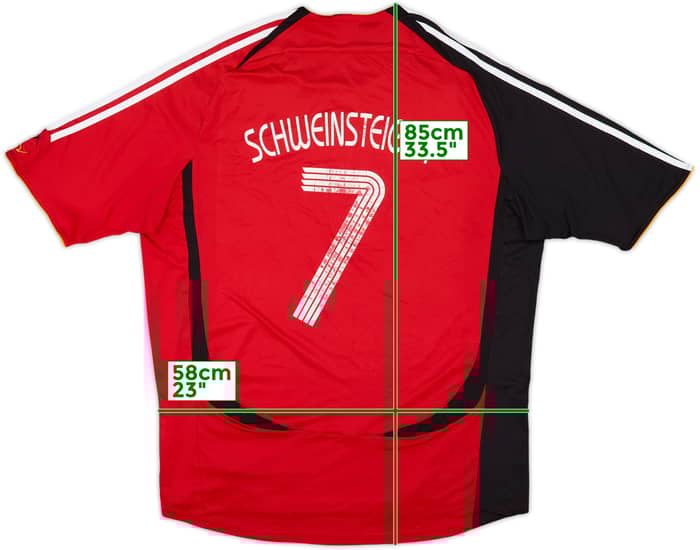 2005-07 Germany Away Shirt Schweinsteiger #7 - 5/10 - (XXL)
