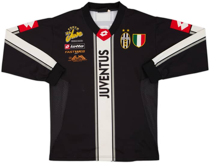2002-03 Juventus Lotto 'Scuola Calcio' Training L/S Shirt #14 - 9/10 - (L.Boys)
