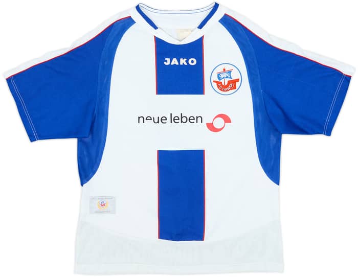 2005-06 Hansa Rostock Home Shirt Rydlewicz #7 - 4/10 - (S)