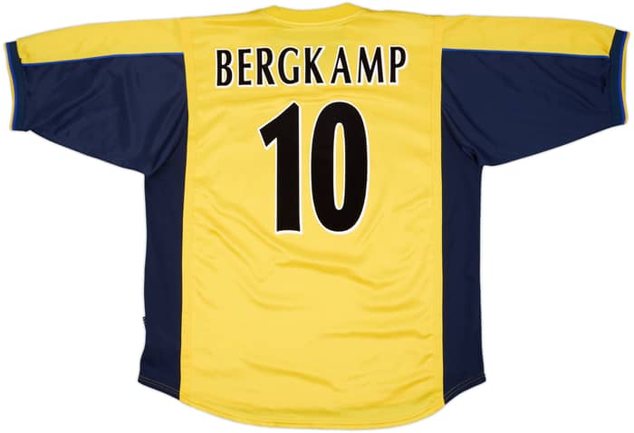 1999-01 Arsenal Away Shirt Bergkamp #10 - 8/10 - (XXL)