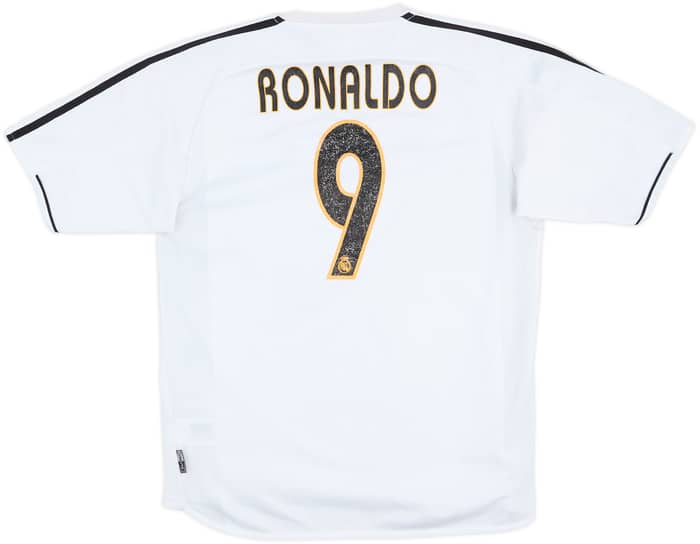 2003-04 Real Madrid Camiseta Local Ronaldo #9 - 5/10 - (M)
