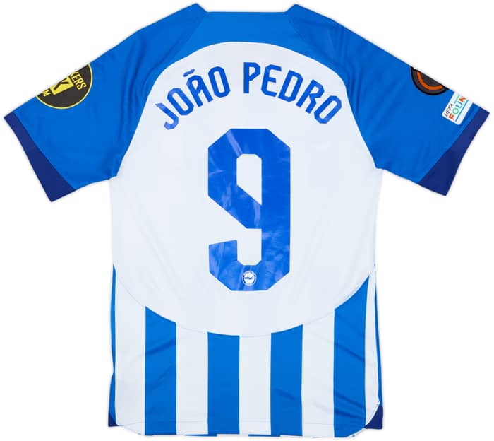 2023-24 Brighton Home Shirt Joao Pedro #9 - 9/10 - (XS)