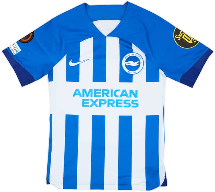2023-24 Brighton Home Shirt Joao Pedro #9 - 9/10 - (XS)