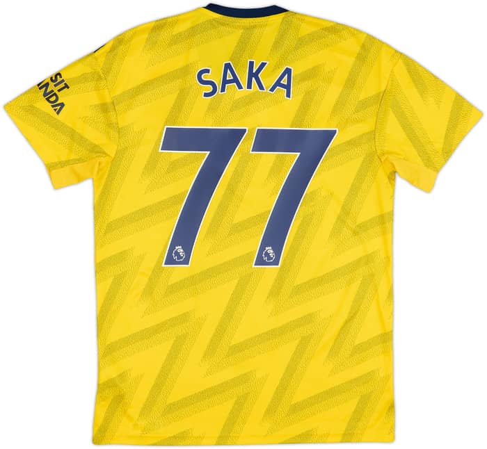 2019-20 Arsenal Away Shirt Saka #77 - 10/10 - (M)