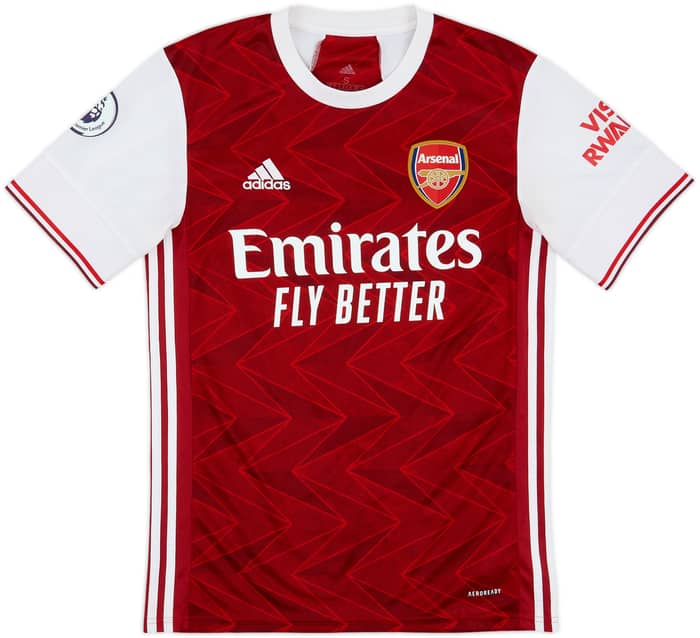 2020-21 Arsenal Home Shirt Tierney #3 - 7/10 - (S)